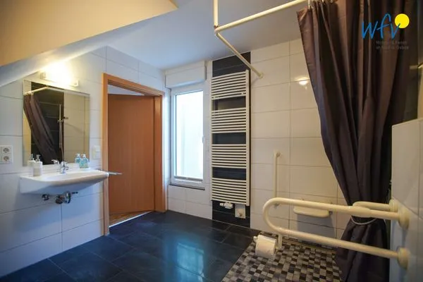 Badezimmer Haus Gartenstraße Ferienwohnung Nemo