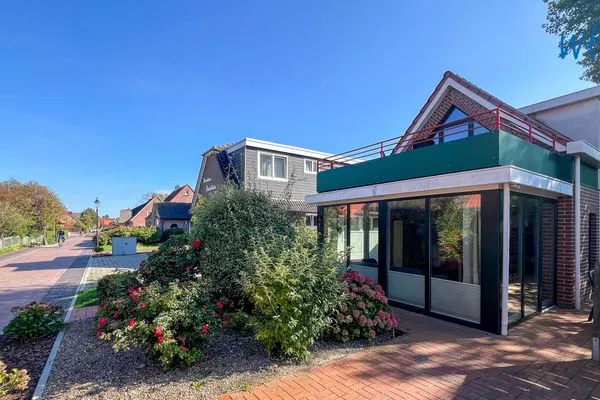 Hauptansicht Haus Gartenstraße Ferienwohnung Gartentraum