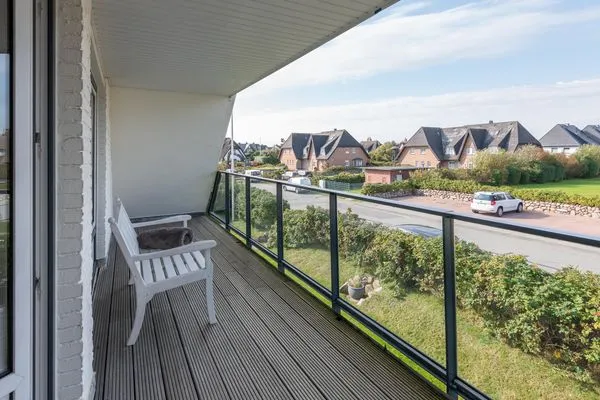 Balkon  Haus Weissenburg Whg. OG West