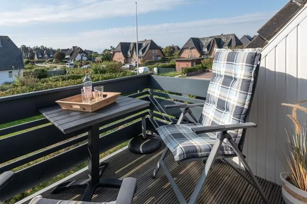 Balkon  Haus Weissenburg Whg. OG West