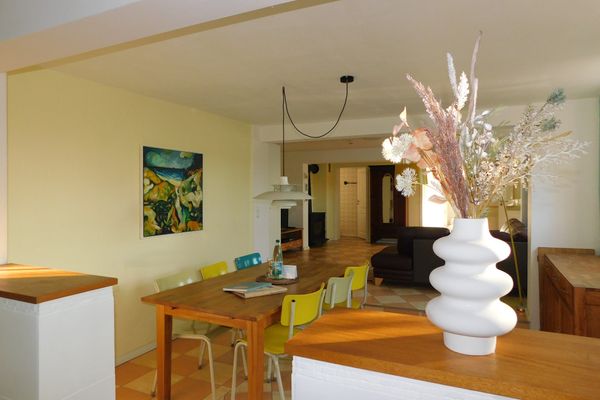  Ferienhaus La Mer Ostseebad Ahrenshoop - Wohnzimmer