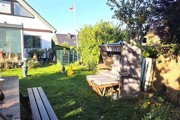 Garten  Ferienhaus Ostseeoase