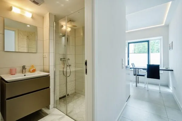 Badezimmer  FeWo Abendrot in PRORA - 6.11