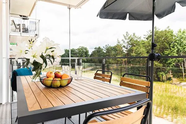 Balkon  FeWo Wunderschön! in PRORA - 8.21