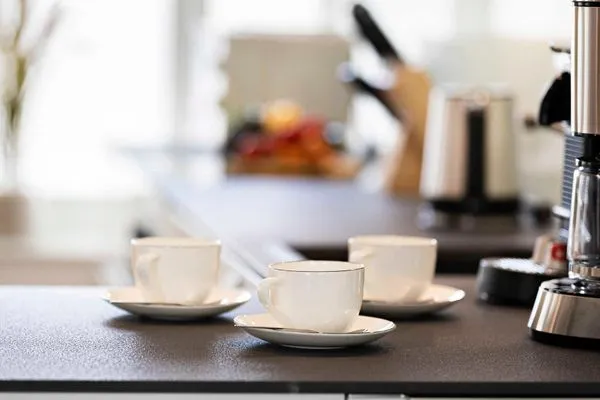 Vollausgestattete offene Küche  FeWo Wunderschön! in PRORA - 8.21