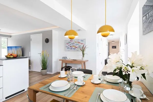 Vollausgestattete offene Küche  FeWo Wunderschön! in PRORA - 8.21