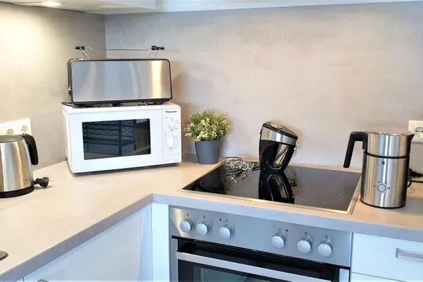 Vollausgestattete Küche  FeWo Ausblick in PRORA - 8.52