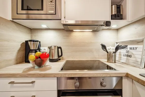 Vollausgestattete Küche  FeWo Auszeit in PRORA - 9.42