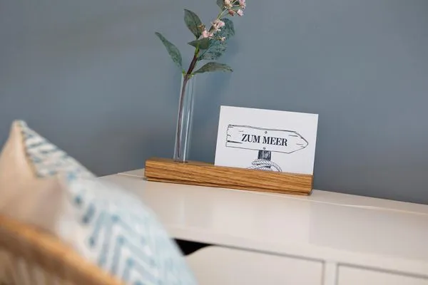 Schlafzimmer 1 mit Blick in Richtung Ostsee  FeWo Beachfront in PRORA - 3.41