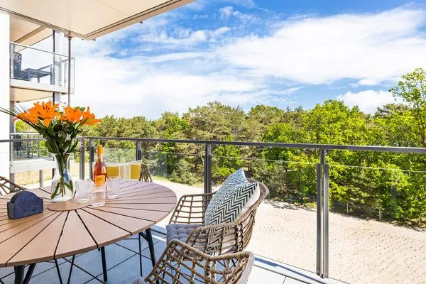 Balkon  FeWo Beachfront in PRORA - 3.41