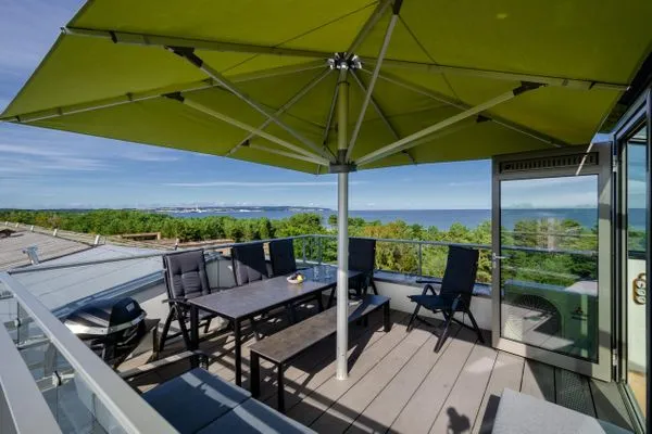 Dachterrasse  FeWo Camelot in PRORA - 9.51