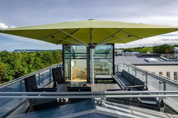 Dachterrasse  FeWo Camelot in PRORA - 9.51