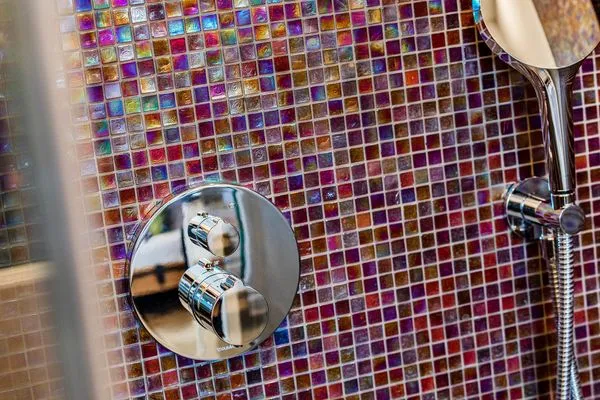 Duschbad 1 verfügt zusätzlich über Waschmaschine/Trockner (Kombigerät)  FeWo Casa Carmen in PRORA - 2.52