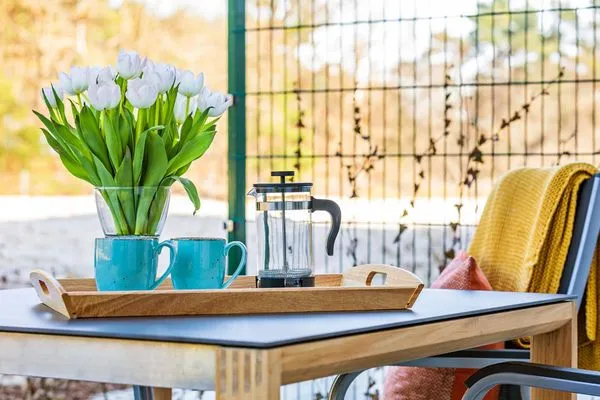 Terrasse  FeWo Unsere Perle in PRORA - 4.01