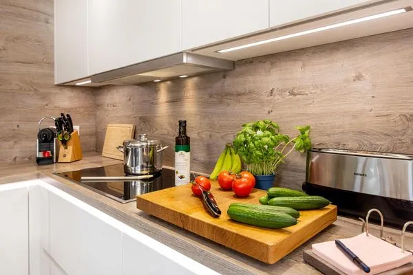 Vollausgestattete Küche  FeWo Dünenblick in PRORA - 5.34