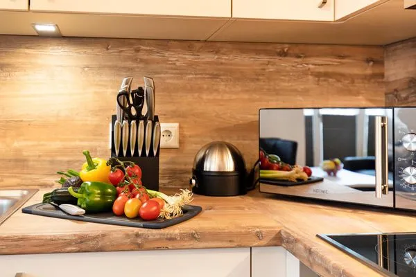 Vollausgestattete Küche  FeWo Dünenheide 2.1 in PRORA - 7.21