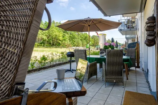 Terrasse  FeWo Dünenterrasse in PRORA - 9.04