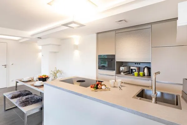 Vollausgestattete Küche  FeWo GiGi in PRORA mit Meerblick | Balkon - 8.42