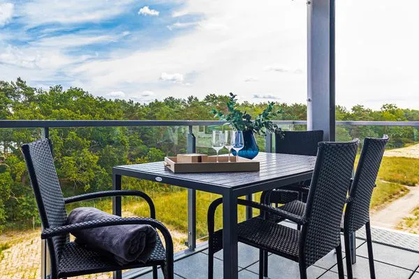 Balkon  FeWo Goodlife in PRORA - 7.40