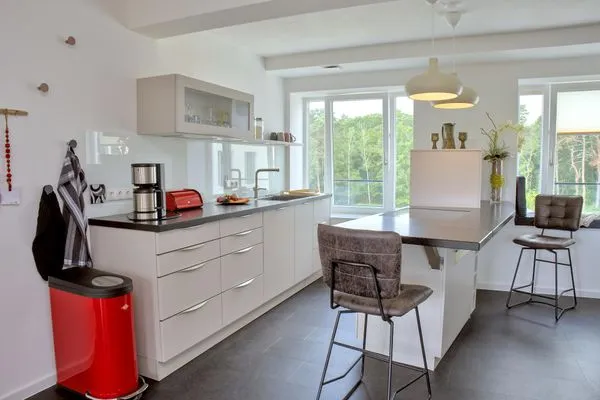 Vollausgestattet Küche,  FeWo Hiddensee 4.2 in PRORA mit Waschmaschine - 7.42