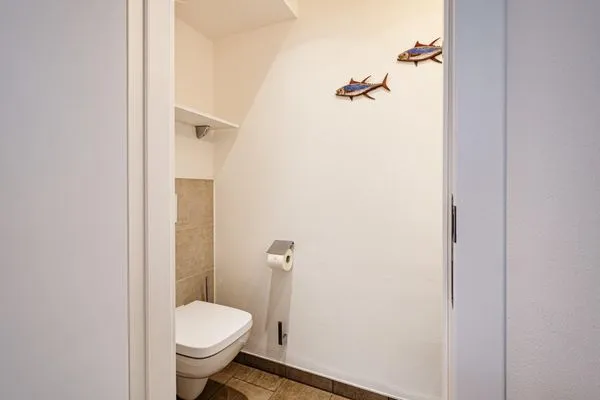 Gäste WC  FeWo Horizont in PRORA - 5.54