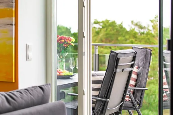 Balkon  FeWo Malanya Dachterrasse in PRORA - 4.52