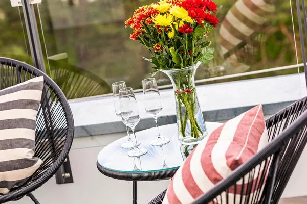 Dachterrasse  FeWo Malanya Dachterrasse in PRORA - 4.52