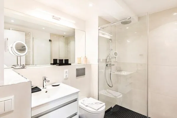 Gäste WC  FeWo MariSol in PRORA Strandnah mit Meerblick & Sauna - 5.22