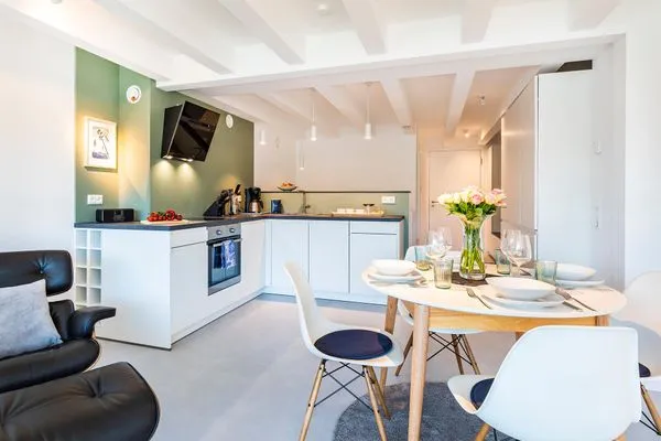 Vollausgestattete Küche  FeWo Strandhafer in PRORA - 4.33