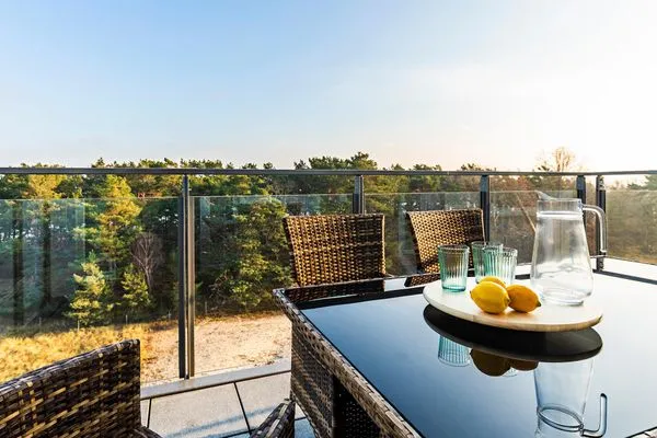 Balkon  FeWo Meeresrauschen Dachterrasse in PRORA - 4.51