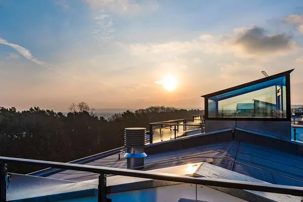 Dachterrasse  FeWo Meeresrauschen Dachterrasse in PRORA - 4.51