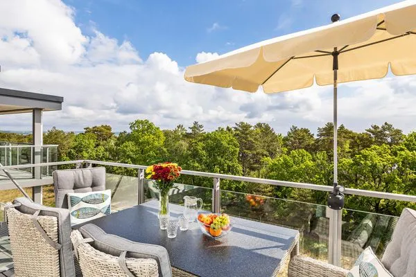 Balkon  FeWo MeerGlück Dachterrasse in PRORA - 7.53