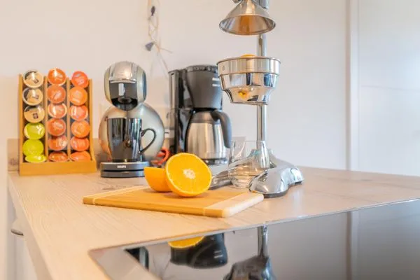 Vollausgestattete Küche  FeWo Meerlust in PRORA - 4.42