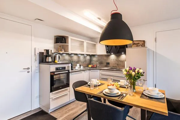 Vollausgestattete Küche  FeWo Meerzeit in PRORA - 2.42