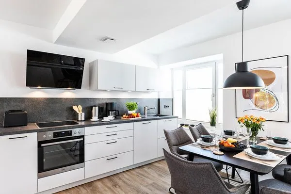 Vollausgestattete Küche  FeWo Oase in PRORA - 2.25