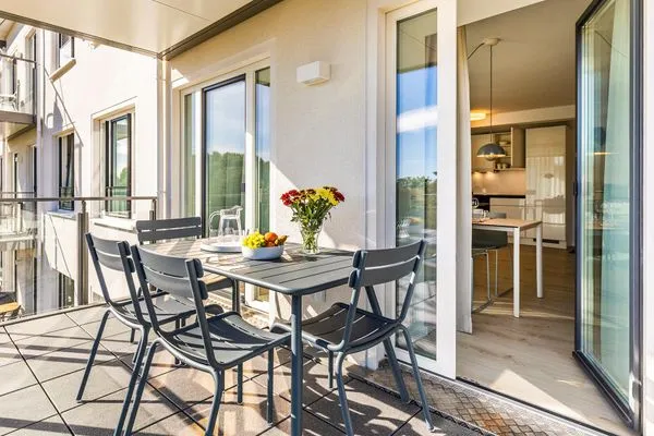 Balkon  FeWo Ostseeliebe in PRORA - 2.43