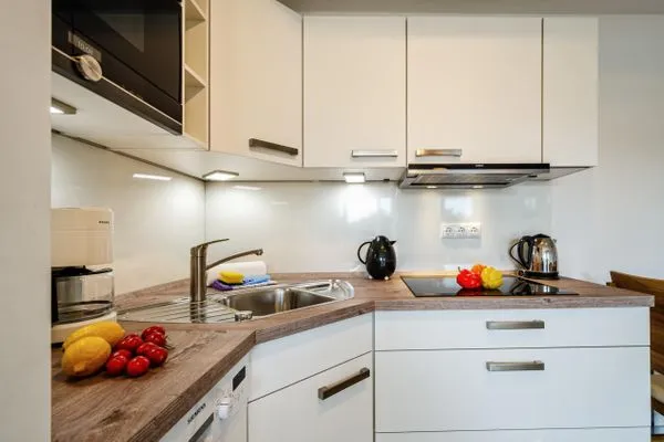 Vollausgestattete offene Küche  FeWo Ostwind in PRORA - 5.43