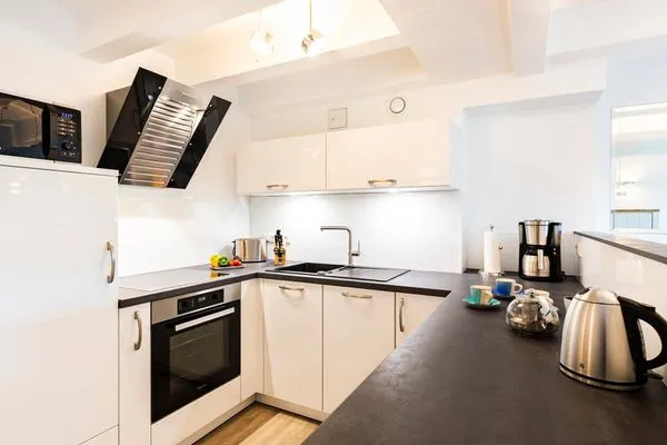 Vollausgestattete Küche  FeWo Pontos in PRORA - 4.35