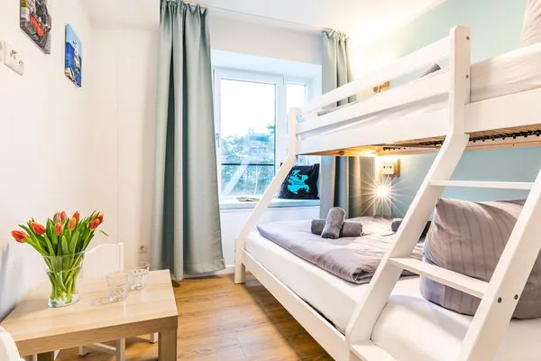 Schlafzimmer 2: Etagenbett (140/90x200)  FeWo PRORA week in PRORA - 2.22