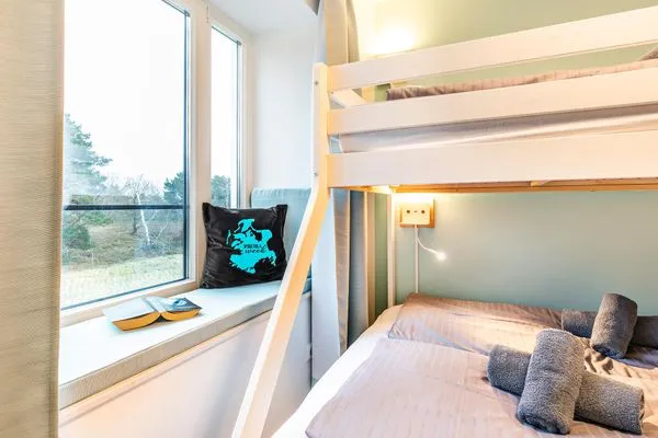 Schlafzimmer 2: Etagenbett (140/90x200)  FeWo PRORA week in PRORA - 2.22