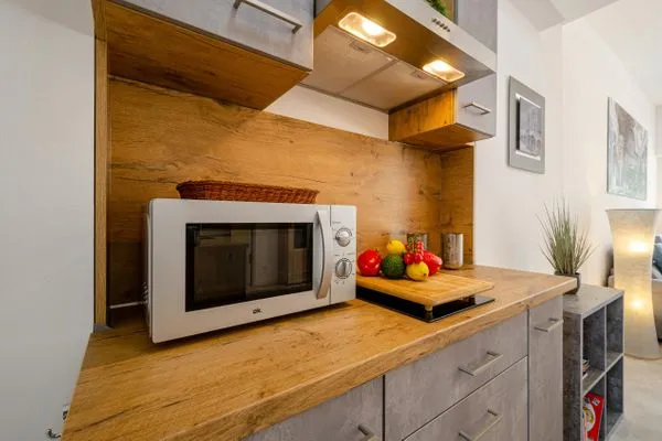 Vollausgestattete Küche:  FeWo Proras Strandhaus in PRORA - 9.03