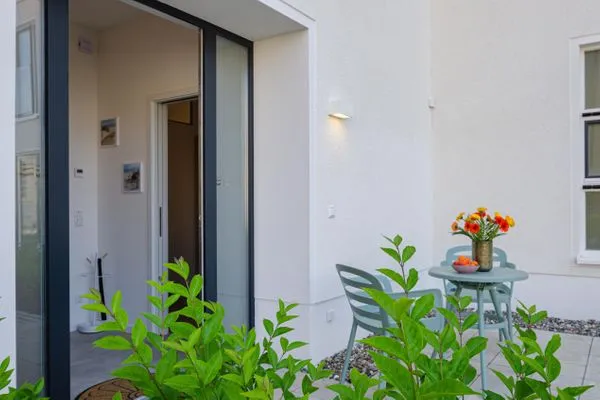 Terrasse  FeWo Proras Strandhaus in PRORA - 9.03