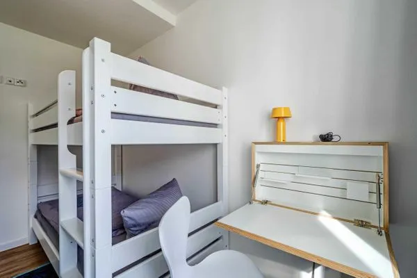 Schlafzimmer 3: Etagenbett (90x200)  FeWo Oceanview in PRORA - 5.13