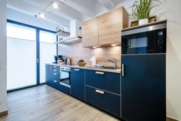 Vollausgestattete Küche  FeWo Sandburg in PRORA - 9.01