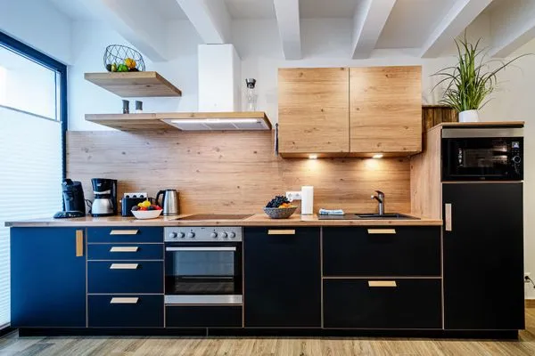 Vollausgestattete Küche  FeWo Sandburg in PRORA - 9.01