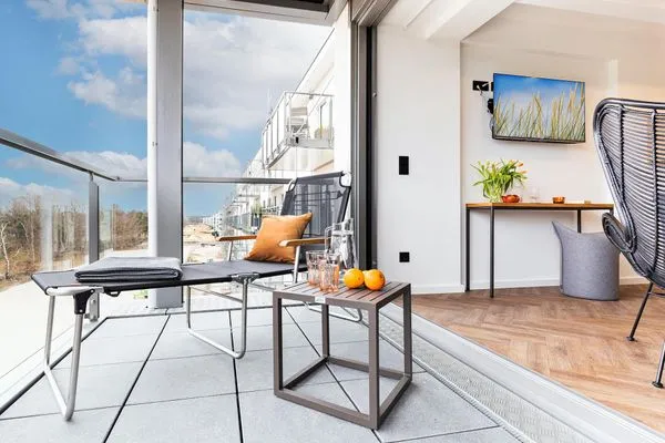 Balkon  FeWo Sanddorn in PRORA - 3.53