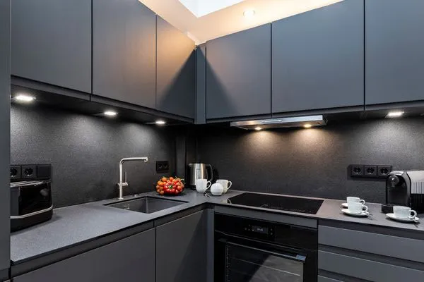 Vollausgestattete Küche  FeWo Sanddorn in PRORA - 3.53