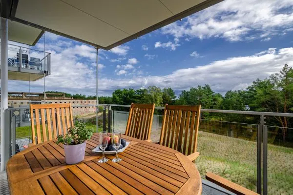 Balkon  FeWo Se(e)hnsucht in PRORA - 9.32