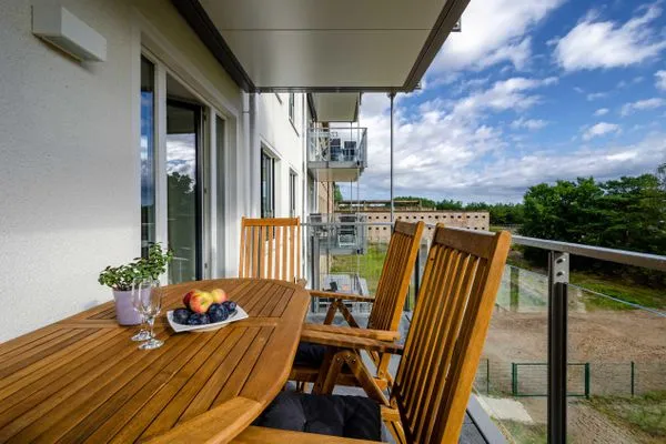 Balkon  FeWo Se(e)hnsucht in PRORA - 9.32