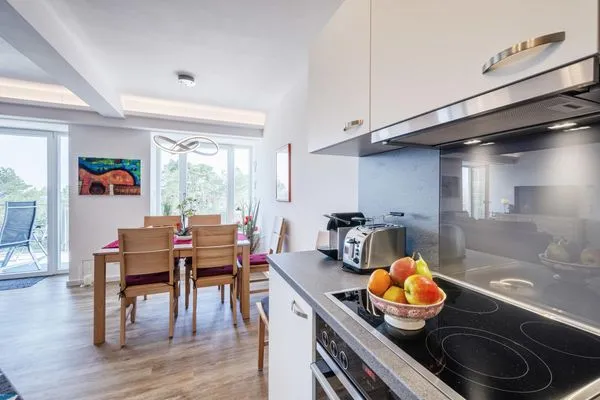 Vollausgestattete Küche  FeWo Seemelodie in PRORA - 9.43